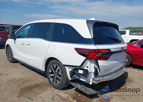 2025 Honda Odyssey Exl from USA, damaged, VIN 5FNRL6H60SB025219